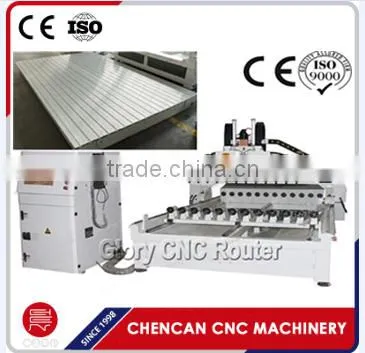 Jinan Nc Studio Control 4Axis 3D Cylinder CNC Carving/Engraving Machine/Machinery With Water Cooling Spindle photo-2