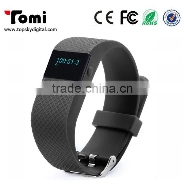 TW64s Best Selling Quick Response Connection Pedometer Heart Rate Wristband photo-5