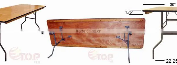 Plywood Banquet Foldable Table photo-2