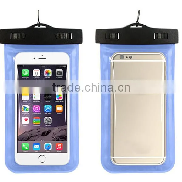 2015 Top Quality Smart Swimming Mobile Phone Bags For Girls And Boys Waterproof photo-4