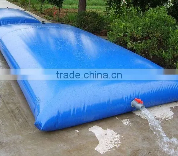 Large Flexible PVC Bag Pillow Agriculture Water Storage Tanks , Liquid Storage Tank 16500lt photo-2