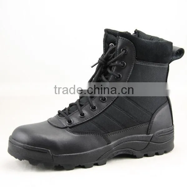 9' Leather Military Boots