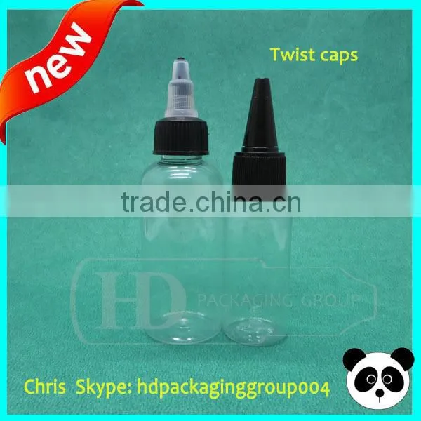 China New Design 30ml/1oz Twist Caps Bottle for E-juice Long Dripper Twist off Cap photo-5
