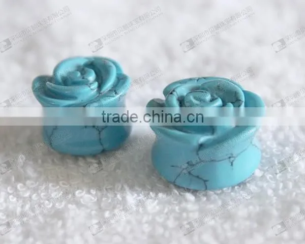 Stone Ear Plugs Piecring Jewelry photo-6