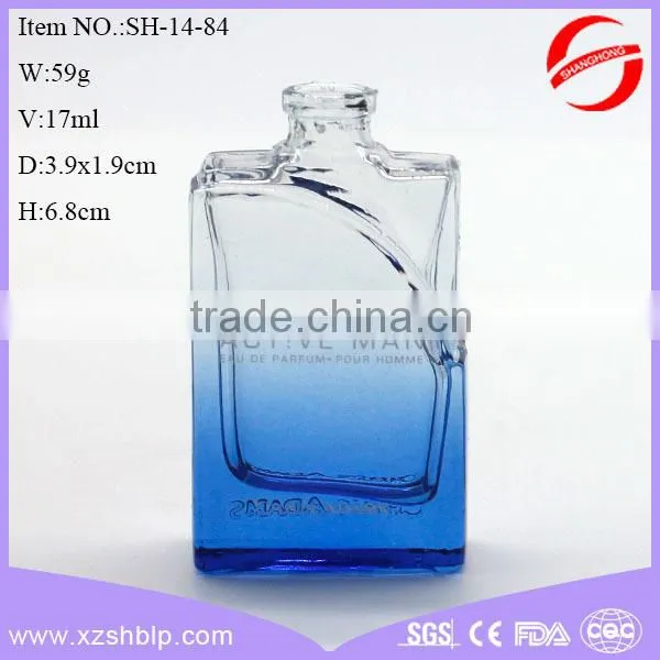 17ml Cosmetic Packaging Clear Glass Spray Perfume Bottle