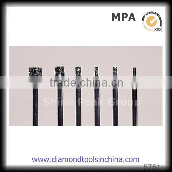 China Manufacturer Vacuum Brazed Diamond Core Drill Bits photo-3