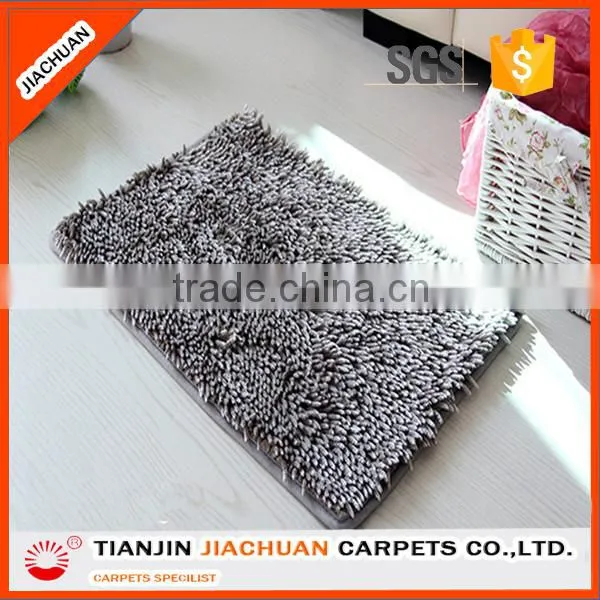Chenille Noodle Shiny Foot Mat photo-4