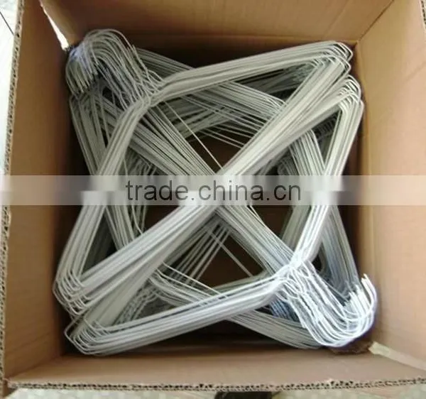 Dry Cleaning Wire Hangers With Plastic Powder Coated,Factory Price photo-4