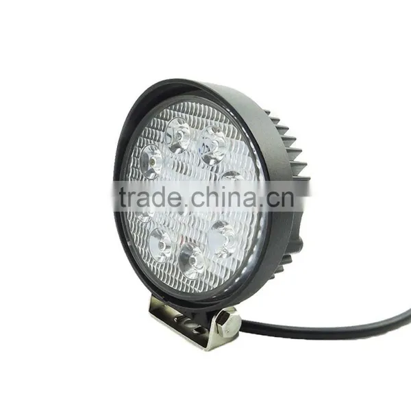 Top Sale Automobile 4x4 Accessories Offroad 27w Round Led Working Light Led Driving Lights Work Light Led