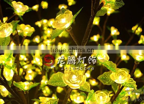 Hotel Decoration Led Rose Flower Tree Light photo-5