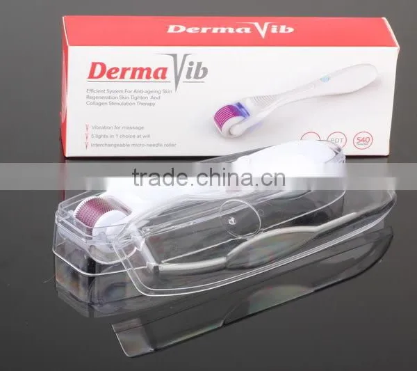 NL-601 HOT HOT ! Derma Roller Micro Needle Roller Skin Needle Roller Derma Vib photo-6
