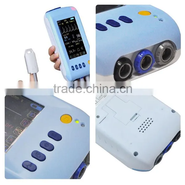 Competitive Price China Manufacturer Ambulance Portable Handheld Multi Parameter Patient Monitor photo-5
