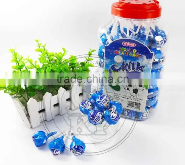 12g Milk Cream Lollipop In Jar photo-2