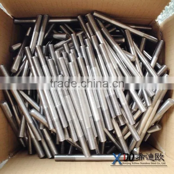 Incoloy825/2.4858 Stainless Steel Fastener Thick Stem Stud Bolts Alloy 825 photo-2