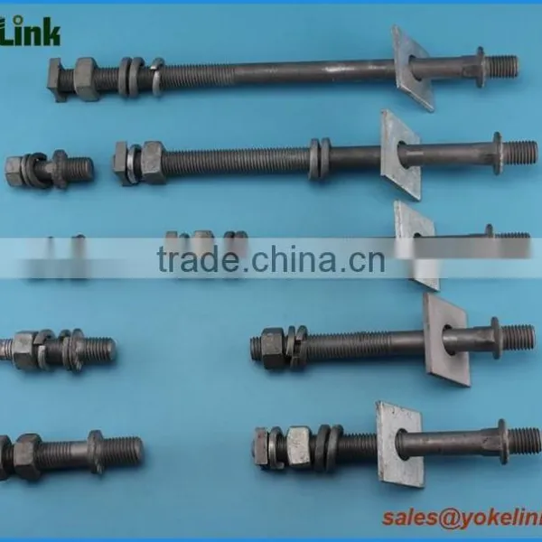 Steel Crossarm DF19M Insulator Stud for Line Post photo-3