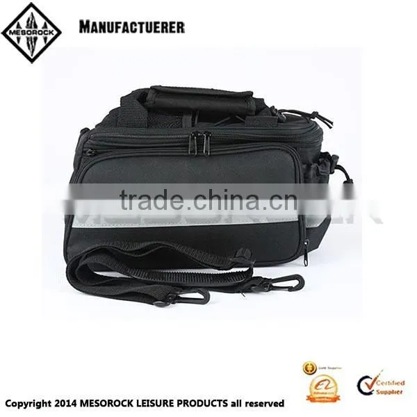 Bike Rear Tank Tour Luggage Saddle Waterproof Bags Black New photo-2