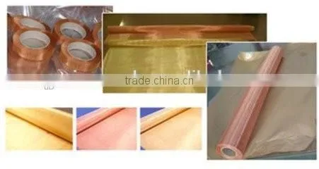 2017 Hot Sale 200 Mesh Brass Wire Mesh Red Copper Wire Mesh & Phosphor Meshmesh ( 15 Years Factory, Competitive Price ) photo-3