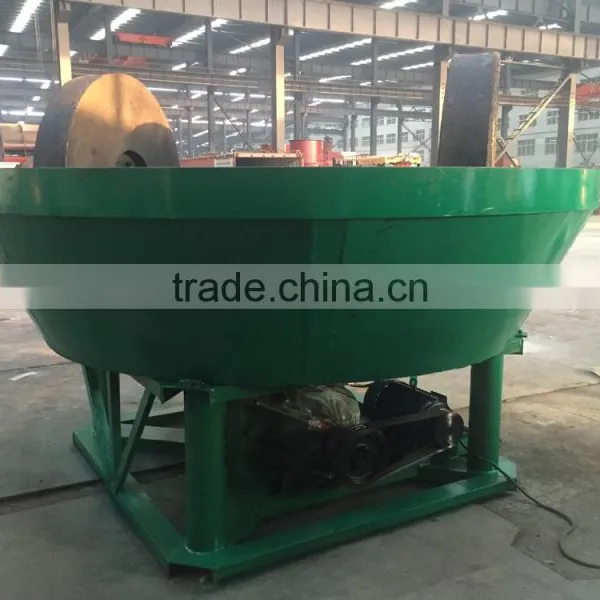 Wet Pan Mill / Small Silver Refining Machine / China Gold Pan Mill photo-2