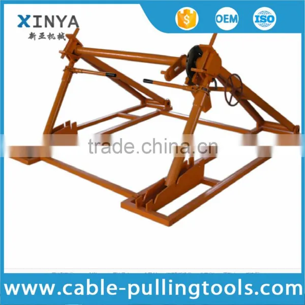 5 Ton Mechanical Cable Drum Stand Cable Reel Stand photo-4