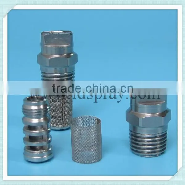 Stainless Steel ss Flat Fan Filter Water Spray Nozzle photo-2