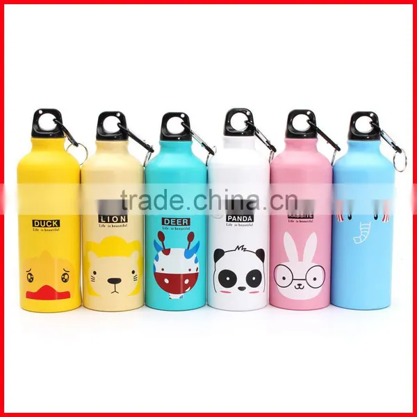 500ml Outdoor Sports Cute Cartoon Lovely Animals Water Bottle Cup Gift For Kids photo-3
