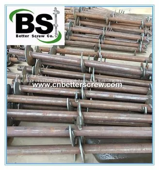Hot Dipped Galvanized Helical Screw Piles