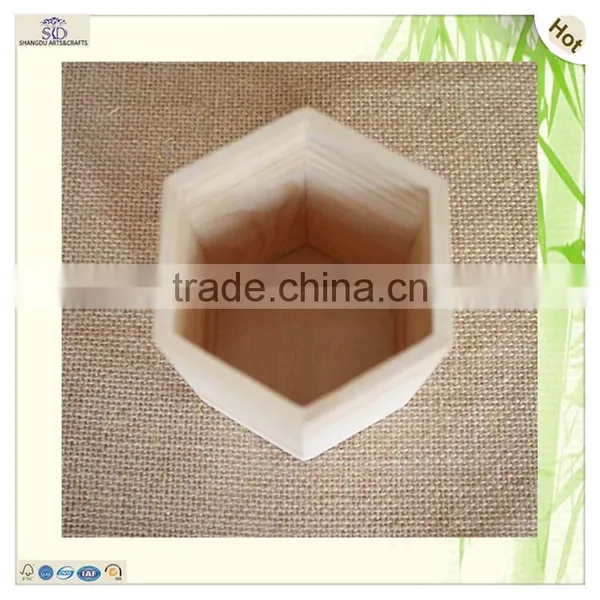 High Quality Decorative Wooden Pen Stand Holder Penholder photo-3