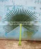 SJ0701205 High Quality Fan Plam Leave/Chinese Plastic Palm Fan Tree Leaf photo-4
