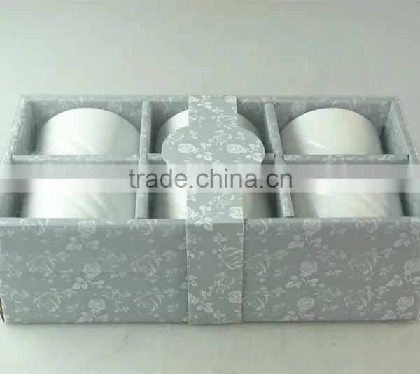 White Ceramic Tea Cup for Wholesale 6 Pcs per Set,with Color Box photo-3