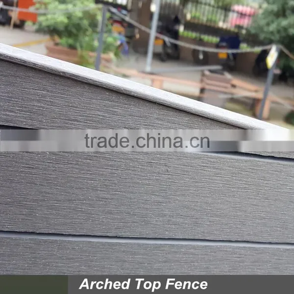 Arch Fence /arched Fence Wpc Fence With Arched Top Panel photo-4
