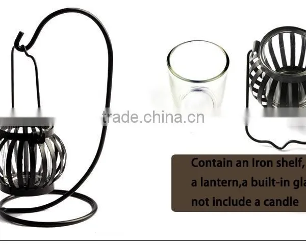 Newest Metal Candle Holder Lantern Candle Holders Zakka Candlestick Home Decoration for the House photo-2