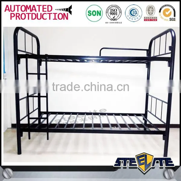 High Quality Two Level Bed Wrought Iron Bunk Bed Design for Dubai