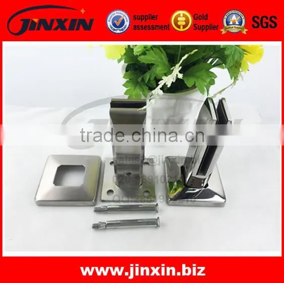 JINXIN Stainless Steel Square Core Drill Glass Spigot for Pool Fence