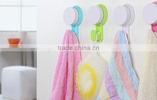 Vacuum Suction Cup Kitchen and Bathroom Plastic Hook/holder photo-3