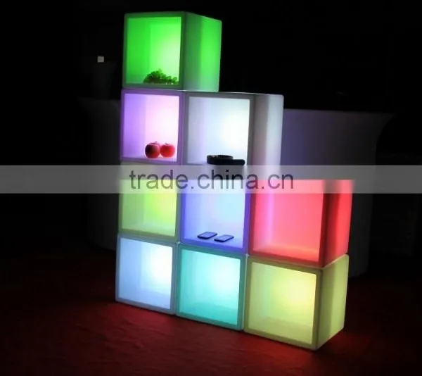 Fashionable Waterproof Disco Led Ice Bucket, Led Flower Pot, Led Cubic Tank photo-4