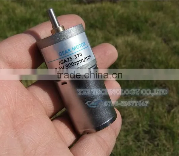 JGA25-370 6V 50rpm 100rpm 150rpm 200rpm 300rpm DC Gear Motor Whole Set for Intelligent Vehicle or Robot photo-5
