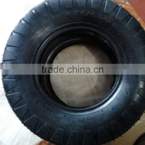 16inch Block Pattern Wheelbarrow Tyre 4.80/4.00-8 photo-4