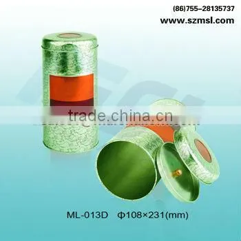Round Tea Can With Inner Lid photo-2
