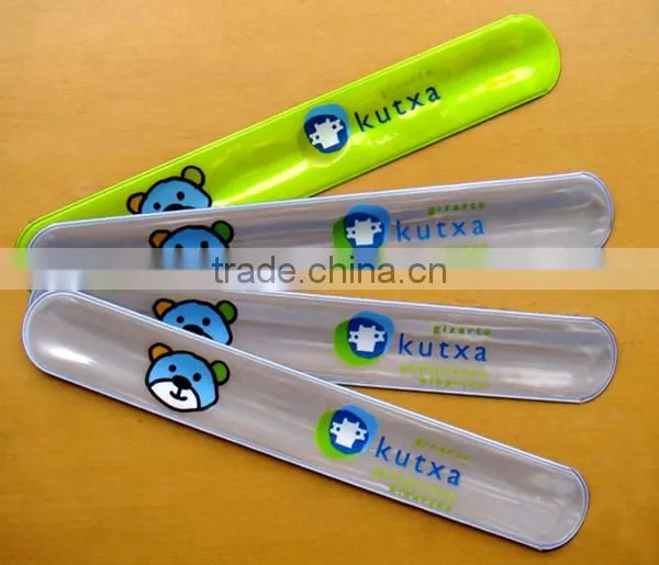Reflective Slap Wrap Slap Band Wristband For Promotion photo-5