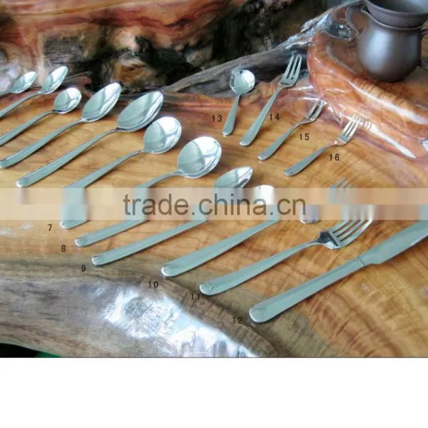 18/8 Stainless Steel Flatware;Eco-Friendly Serving Cutlery Set; Good Quality Types of Hotel Cutlery; photo-4