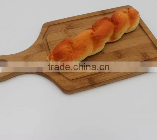 New Kitchen Cooking Durable Cheap Bamboo Quality Chopping Board With Handle photo-2