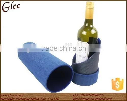 Elegant Cylinder Cardboard Wine Box, Wine Bottle Gift Box, Box Wine photo-2