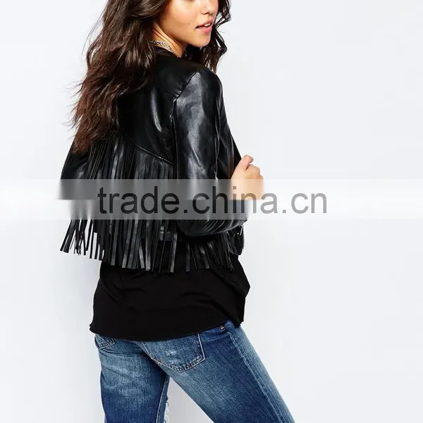 Cropped Cut Jacket for Women's photo-2