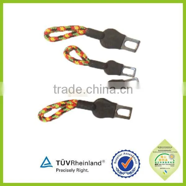 Transparent Colored Plastic String Zipper Pulls photo-3