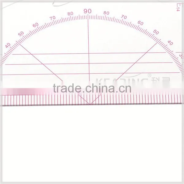 Kearing Sanwich Line Triangle Scale Ruler, 1/4 & 1/5 Scale for Fashion Design, High Quality Ruler for Sewing Market #8545 photo-5