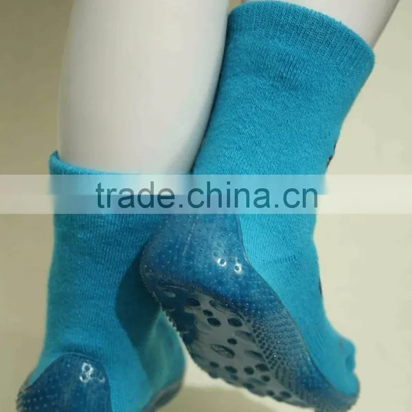 Custom Rubber Sole Socks Girls photo-6