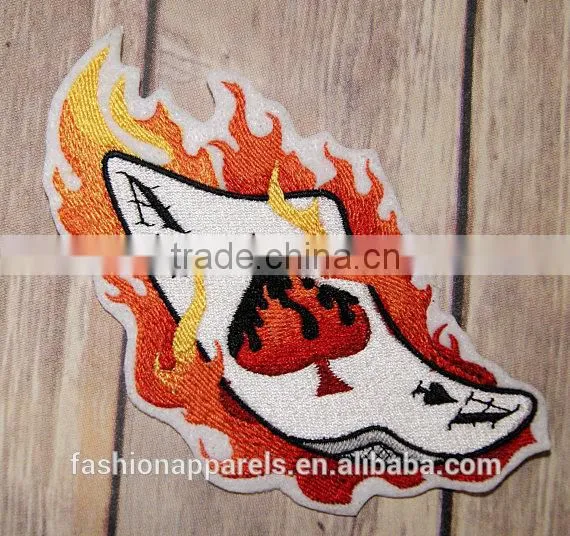 Custom Dice & Card Embroidered Patch for Clothes Embroidery Patch Made in China Choose Size/color photo-2