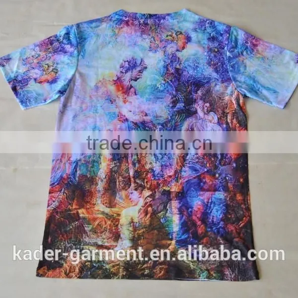 Custom Sublimation Long Sleeve T Shirt photo-4