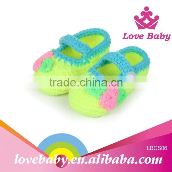 Kids Hand Made Crochet Shoes Baby Crochet Wool Shoes LBE4092742 photo-4