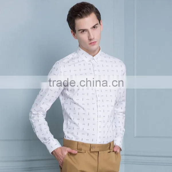 Bulk Fashion Casual 2016 Men Fancy Dress Shirt photo-3